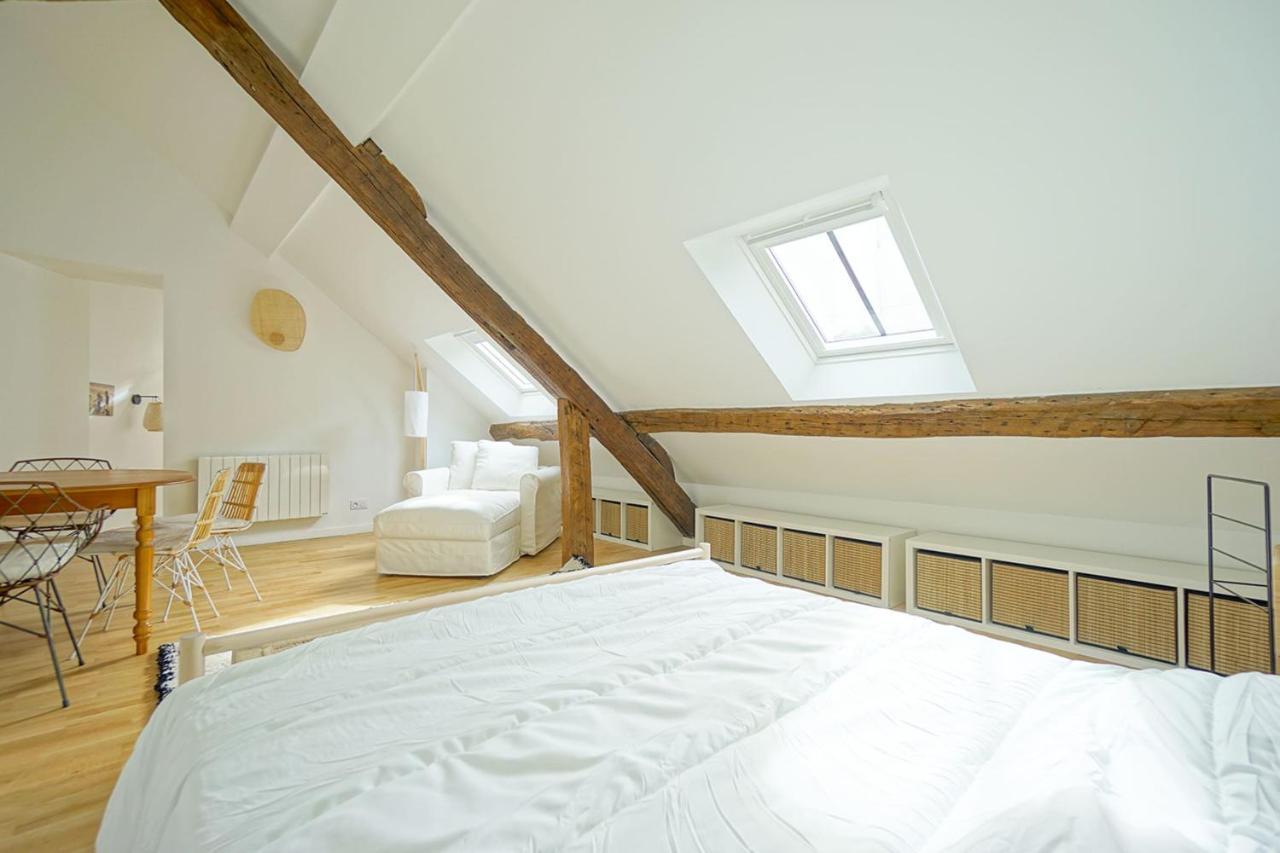 Beautiful Bright Apartment Near The Marais Paris Exterior foto